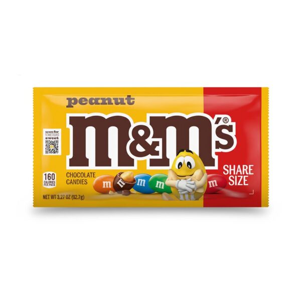 M&M PEANUT CHOCOLATE SHARE SIZE