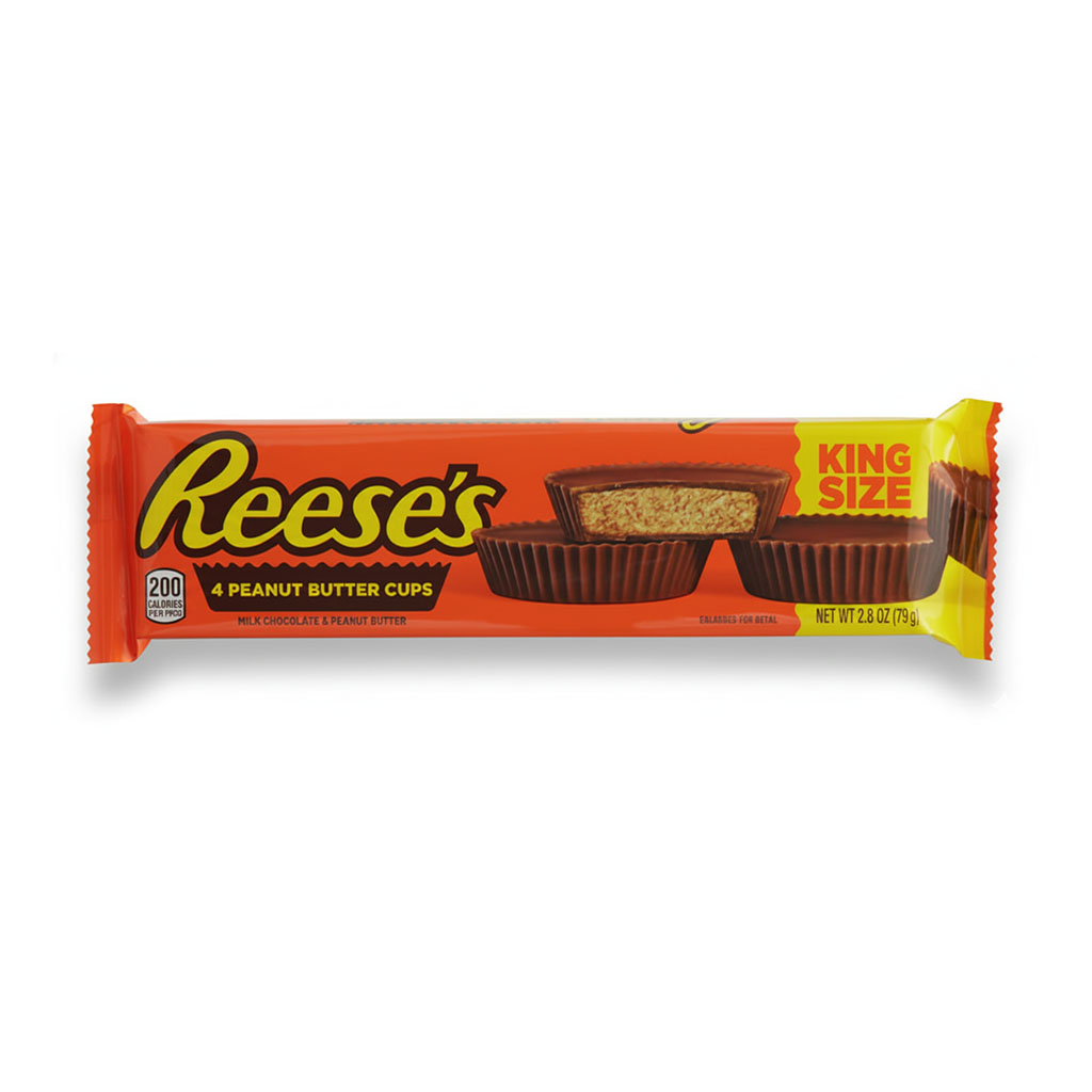 REESE’S PEANUT BUTTER CUPS KING SIZE REESE’S PEANUT BUTTER CUPS KING SIZE