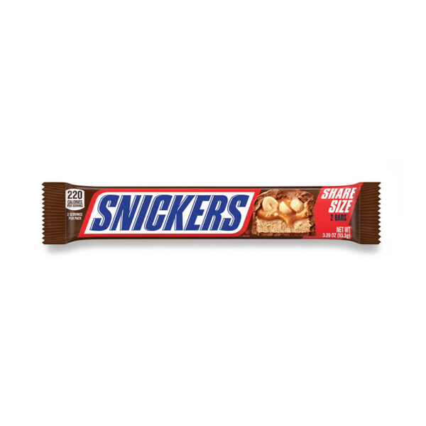 SNICKERS SHARE SIZE SNICKERS SHARE SIZE