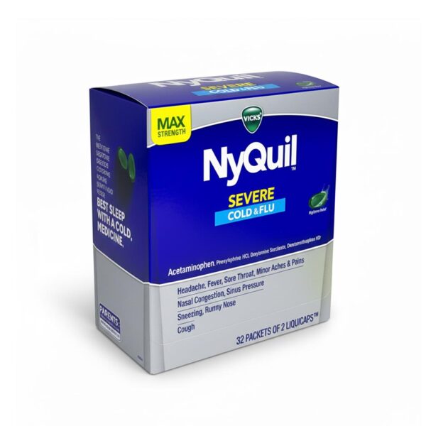 DAYQUIL SEVERE COLD & FLU DISPENSER DAYQUIL SEVERE COLD & FLU DISPENSER