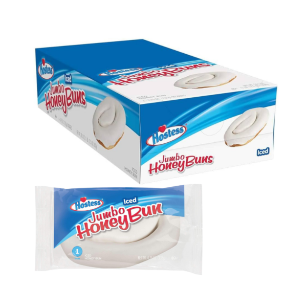 Hostess Jumbo Iced Honey Buns 6er Pack