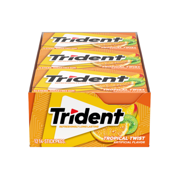 Trident Sugar-Free Gum Value Pack - Tropical Twist