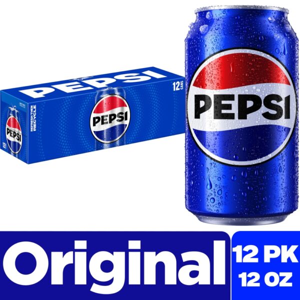 Pepsi Cola Soda - 12pk/12 Fl Oz Cans